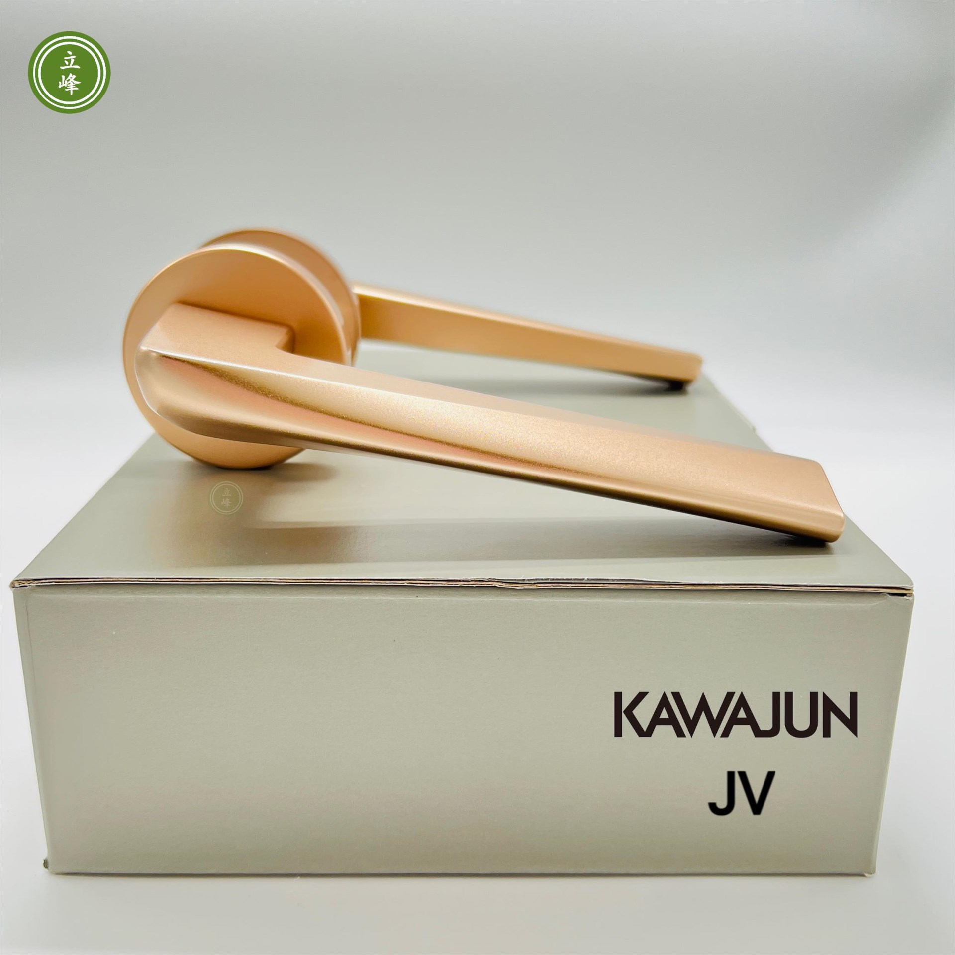 KAWAJUN-JV-霧玫瑰金色 水平把手