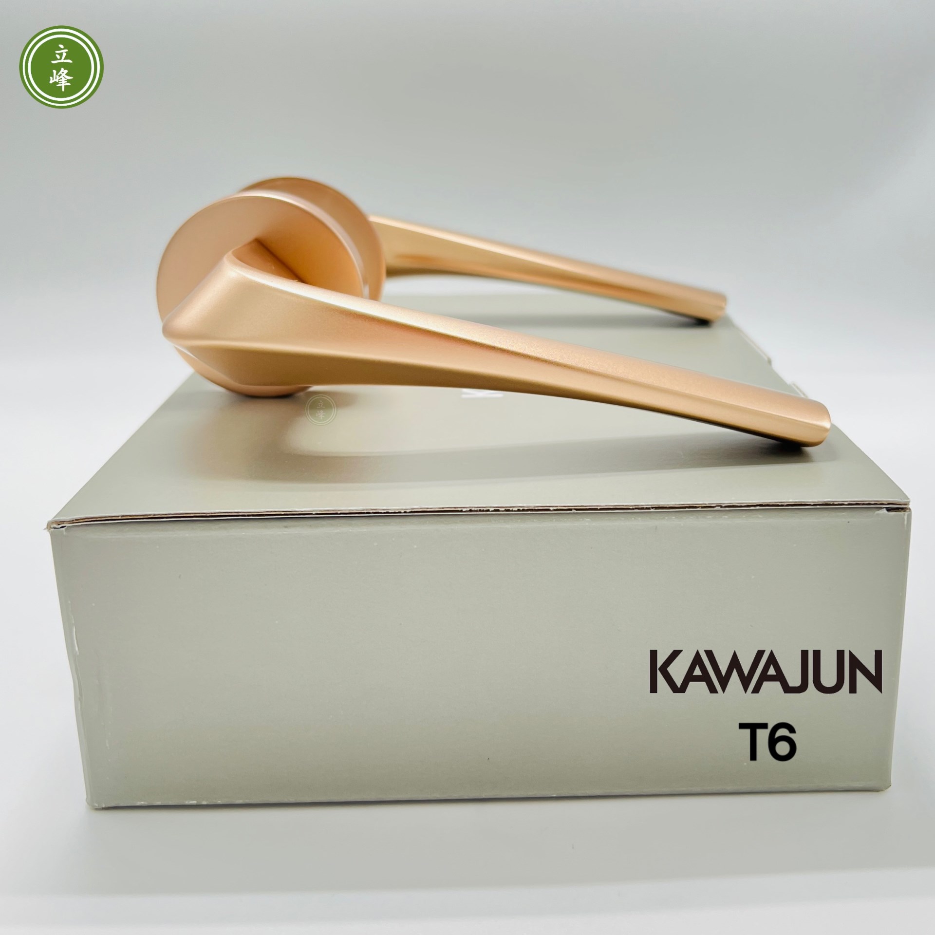 KAWAJUN-T6-玫瑰金 水平把手