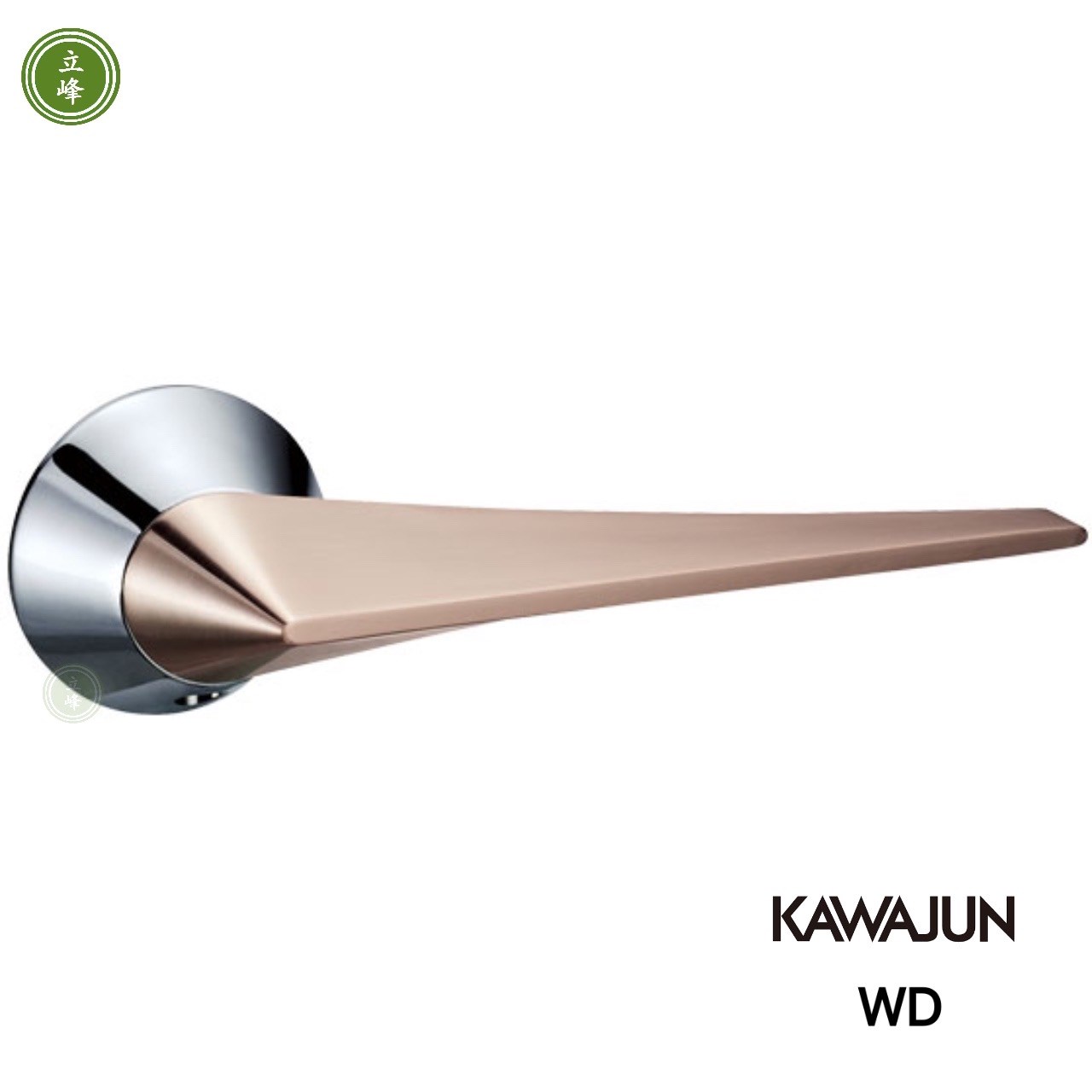 KAWAJUN-WD-玫瑰金色 水平把手