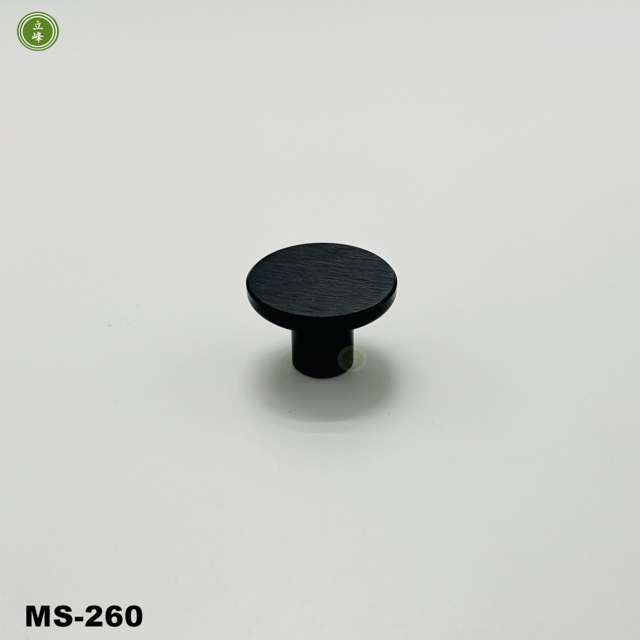MS-260【黑色】圓形 單顆把手