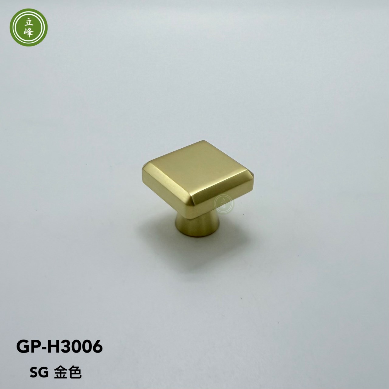 GP-H3006 八角斜邊把手【金色 銅材質】 