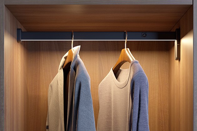 LED 感應吊衣桿燈