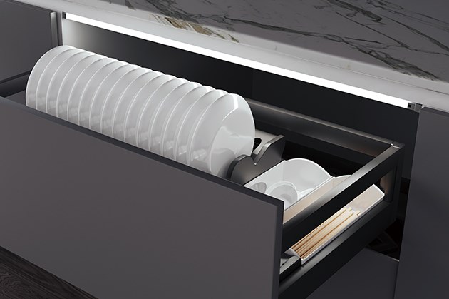 LED 三面發光扁形抽屜燈