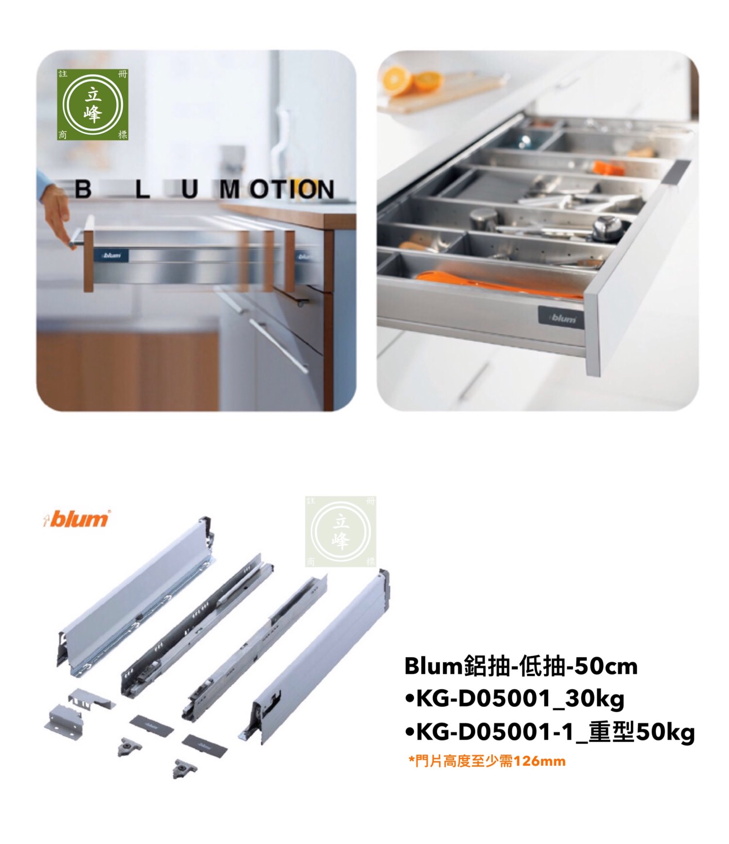 BLUM-鋁抽-低抽